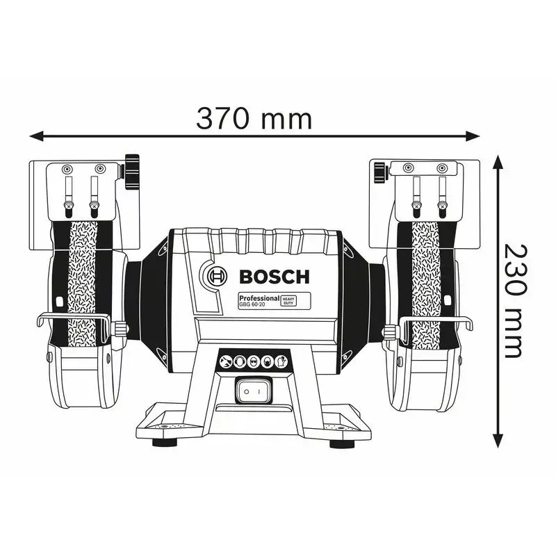 Bosch 0 601 27A 400 Levigatrice da banco 3600 giri/min 600 W