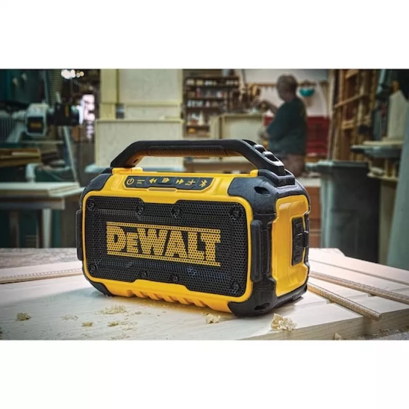 DEWALT Altoparlante compatto Bluetooth a batteria – solo dispositivo