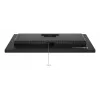 Lenovo ThinkVision P24Q-40 Monitor, 60,5 cm (23,8 inch), 2560 x 1440 Pixel, Quad HD, LCD, 6 ms, nero