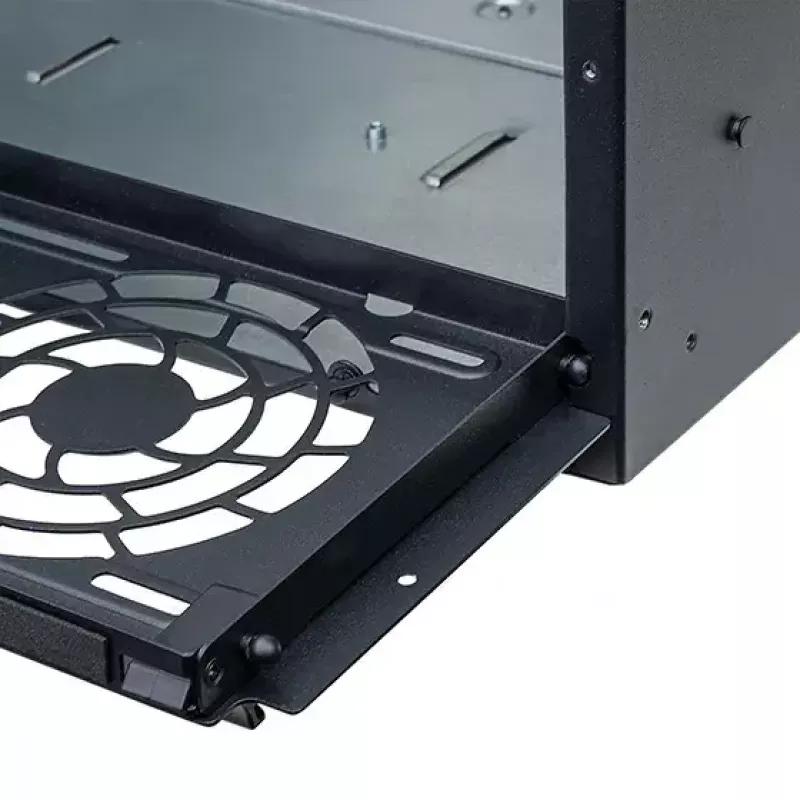 Rack per server Silverstone RM52 nero ATX SFX 440x550x220mm