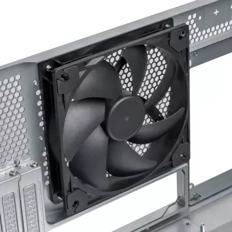 Rack per server Silverstone RM52 nero ATX SFX 440x550x220mm