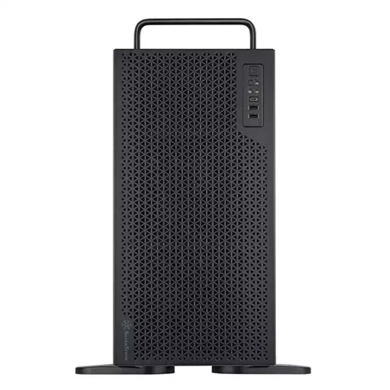 Rack per server Silverstone RM52 nero ATX SFX 440x550x220mm
