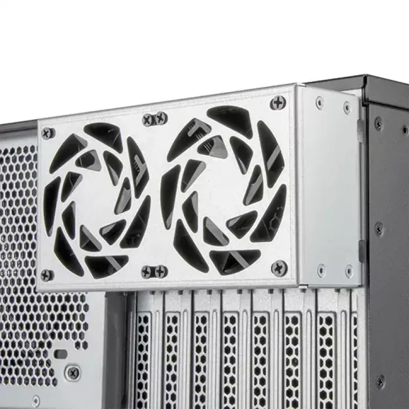 Rack per server Silverstone RM52 nero ATX SFX 440x550x220mm