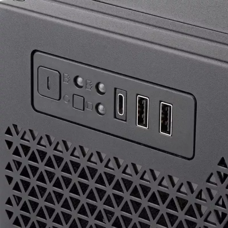 Rack per server Silverstone RM52 nero ATX SFX 440x550x220mm