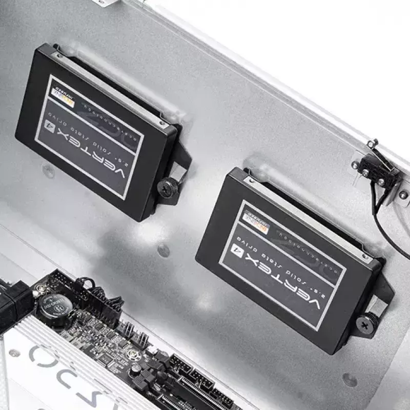 Rack per server Silverstone RM52 nero ATX SFX 440x550x220mm