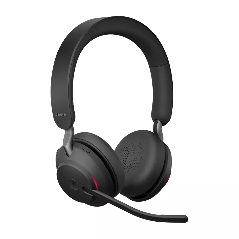 Jabra Evolve2 65 USB-C nero MS Chrg stand Stereo