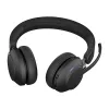 Jabra Evolve2 65 USB-C nero MS Chrg stand Stereo