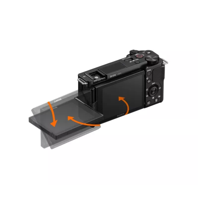 Sony α ZV-E10 MILC Body 24.2 MP CMOS 6000 x 4000 pixels nero