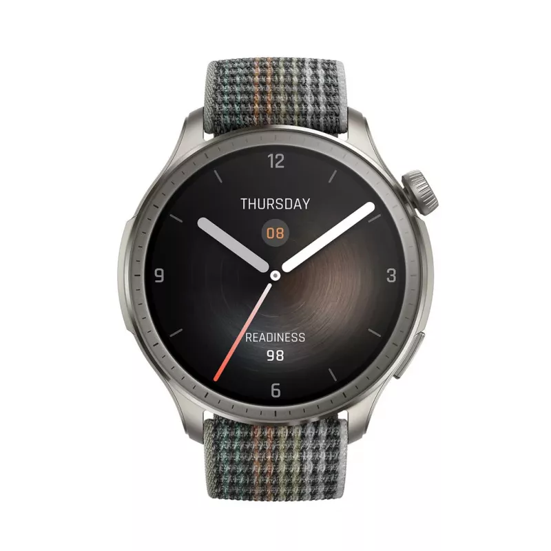 Amazfit Balance 3,81 cm (1,5 inch) AMOLED 46 mm Digitale 480 x 480 Pixel Touchscreen grigio Wi-Fi GPS (satellitare)