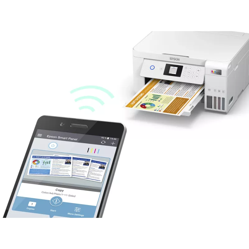 Epson EcoTank ET-2856 Stampante a getto d'inchiostro A4 5760 x 1440 DPI 33 ppm Wi-Fi