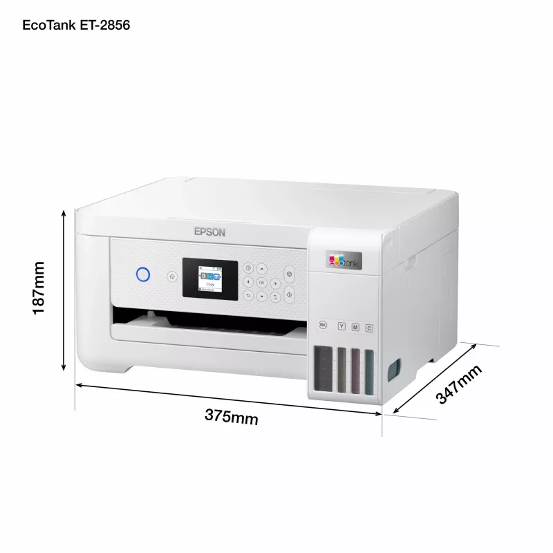 Epson EcoTank ET-2856 Stampante a getto d'inchiostro A4 5760 x 1440 DPI 33 ppm Wi-Fi
