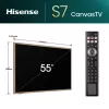 Hisense TV Canvas S7NQTUK da 55