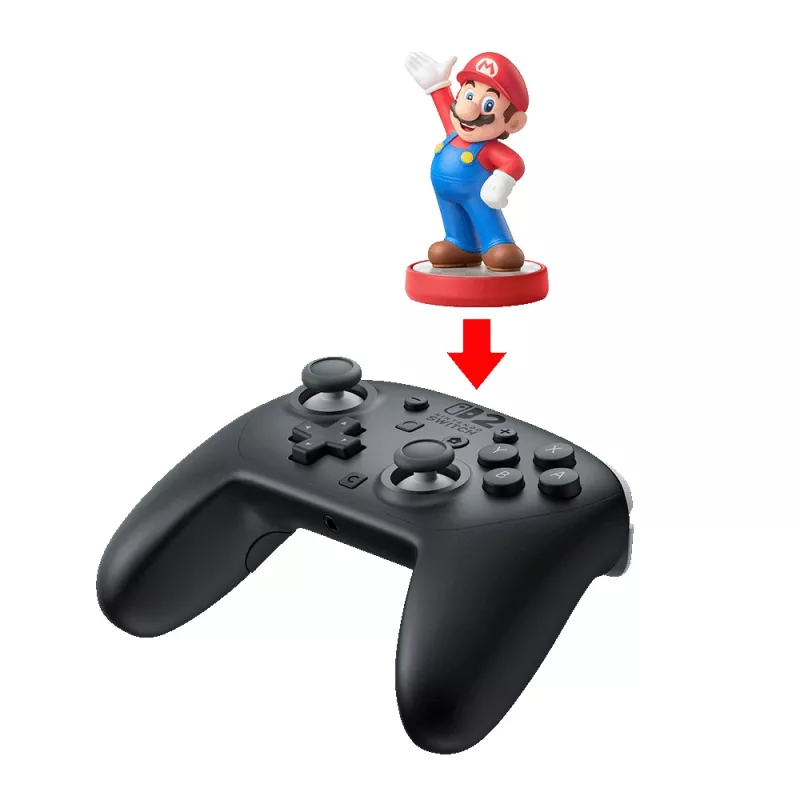 Nintendo Switch 2 Pro Controller nero gamepad Bluetooth analogico / digitale Nintendo Switch 2