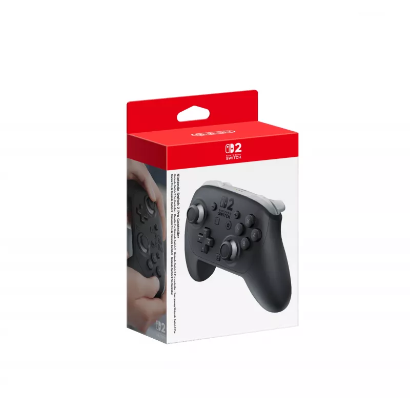 Nintendo Switch 2 Pro Controller nero gamepad Bluetooth analogico / digitale Nintendo Switch 2