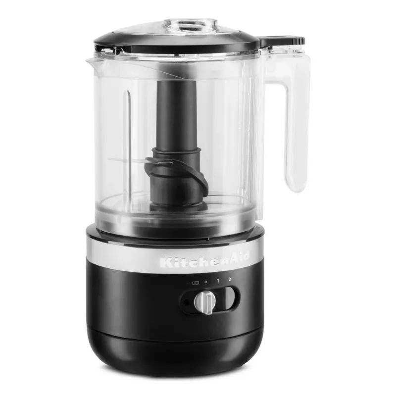 Tritatutto elettrico KitchenAid 5KFCB519EBM 1,19 L 24 W nero trasparente