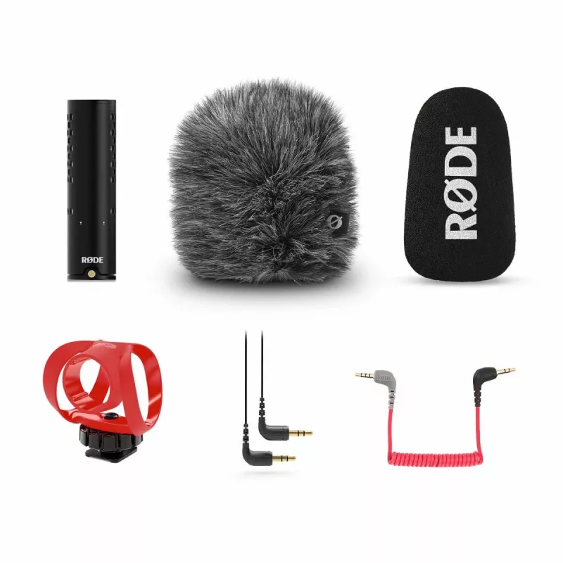RODE VideoMicro II microfono on camera nero