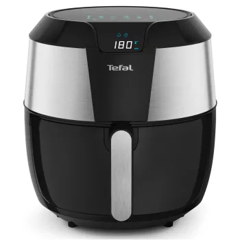 Friggitrice ad aria Tefal Easy Fry EY701D Single 5,6 L stand-alone 1850 W nera, acciaio inox
