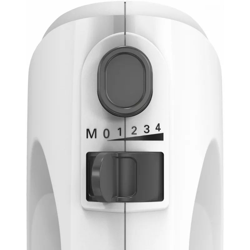 Frullatore a mano Bosch MFQ24200 — 400 W, 4 velocità, turbo, acciaio spazzolato/bianco