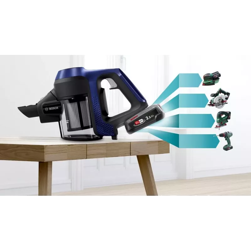 Bosch Serie 6 BBS611MAT aspirapolvere a batteria 2-in-1