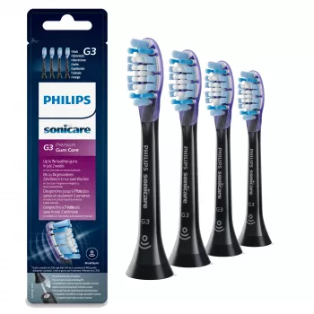 Philips G3 Premium Gum Care HX9054/33 confezione da 4 testine sostitutive per spazzolino sonico