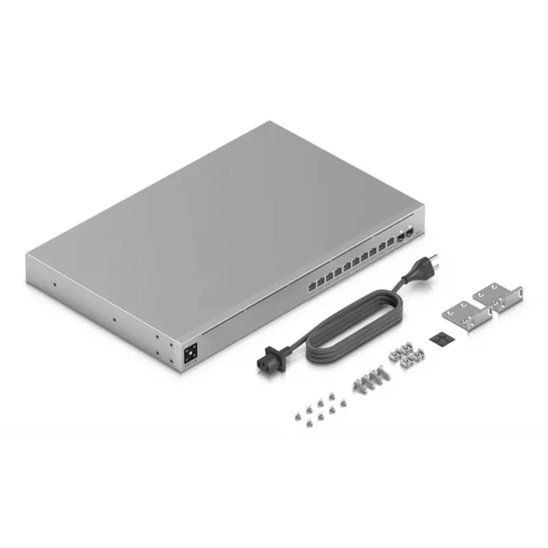 UBIQUITI NETWORKS Unifi Switch USW-PRO-XG-10-POE 1U, switch L3 professionale a 10 porte