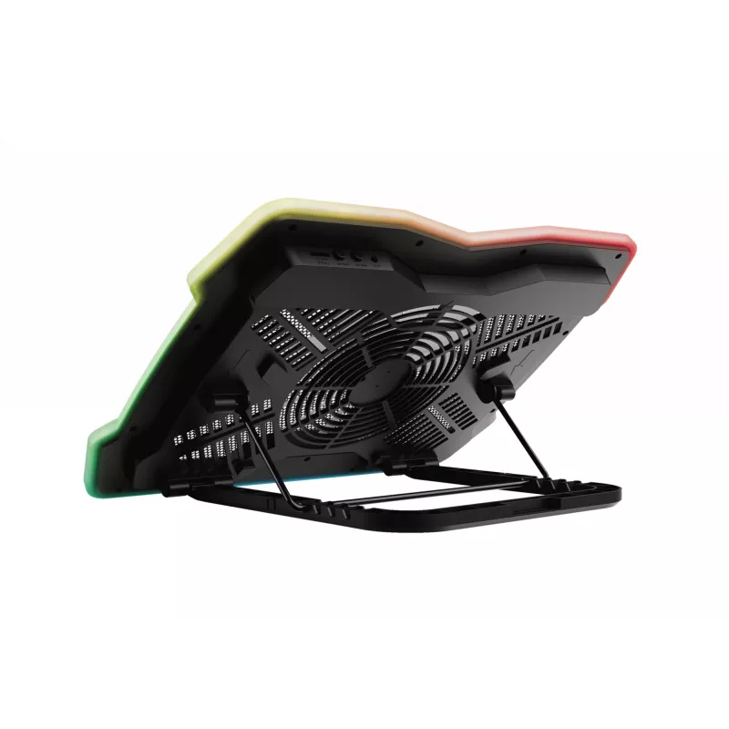 Trust GXT 1126 Aura RGB base di raffreddamento per notebook fino a 17,3 pollici