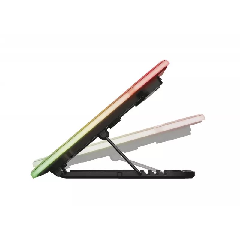 Trust GXT 1126 Aura RGB base di raffreddamento per notebook fino a 17,3 pollici