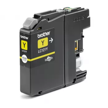 Brother LC-121Y cartuccia d'inchiostro 1 pz. originale giallo