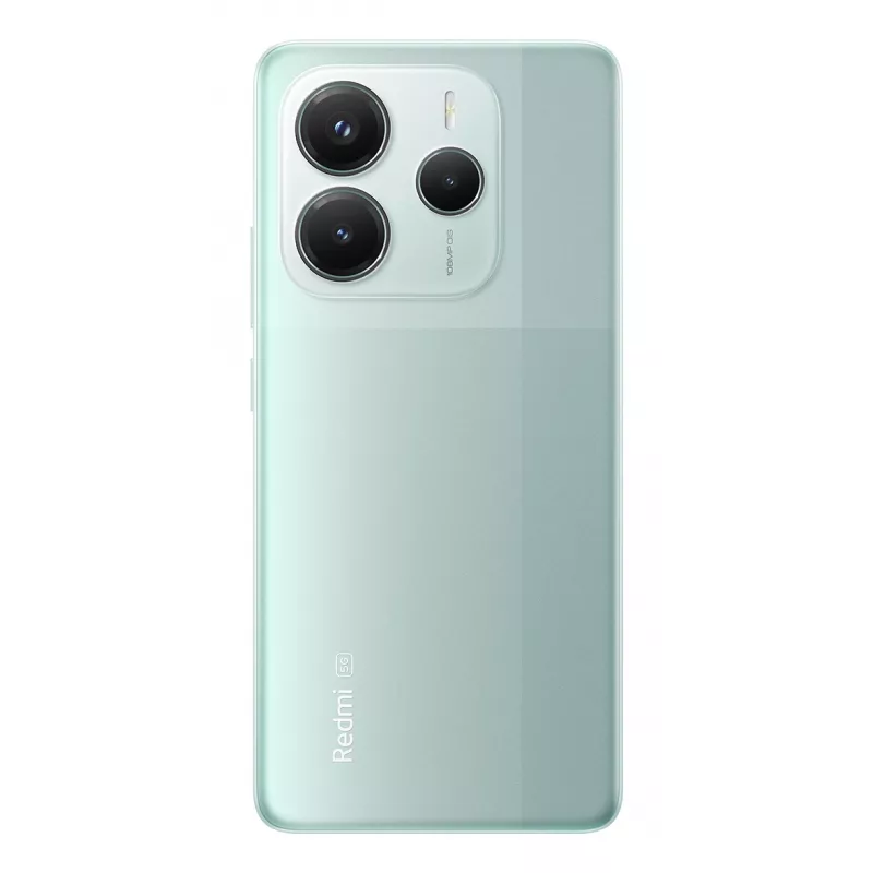 Smartphone Xiaomi Redmi Note 14 5G, 6,67 inch AMOLED, 8 GB RAM, 256 GB, verde corallo, MediaTek Dimensity 7025 Ultra, IP64