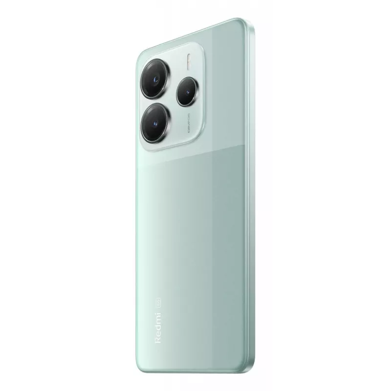 Smartphone Xiaomi Redmi Note 14 5G, 6,67 inch AMOLED, 8 GB RAM, 256 GB, verde corallo, MediaTek Dimensity 7025 Ultra, IP64