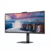 AOC V5 CU34V5CW monitor per computer 86,4 cm (34 inch) 3440 x 1440 pixel Wide Quad HD LED nero