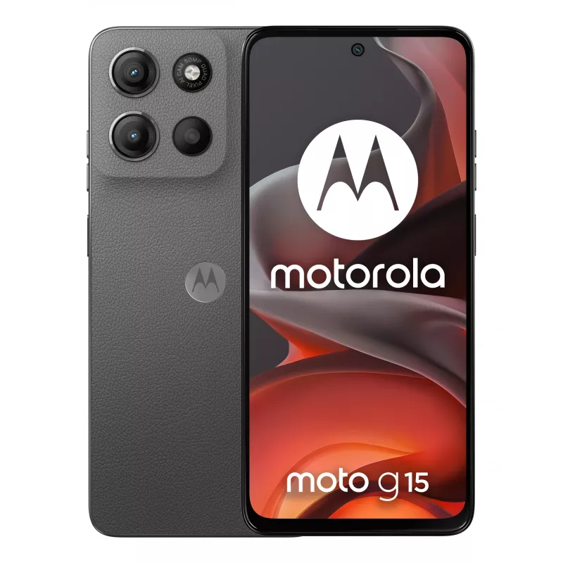 Motorola moto g15 17,1 cm (6,72 inch) Dual SIM Android 15 4G USB Type-C 8 GB 128 GB 5200 mAh grigio