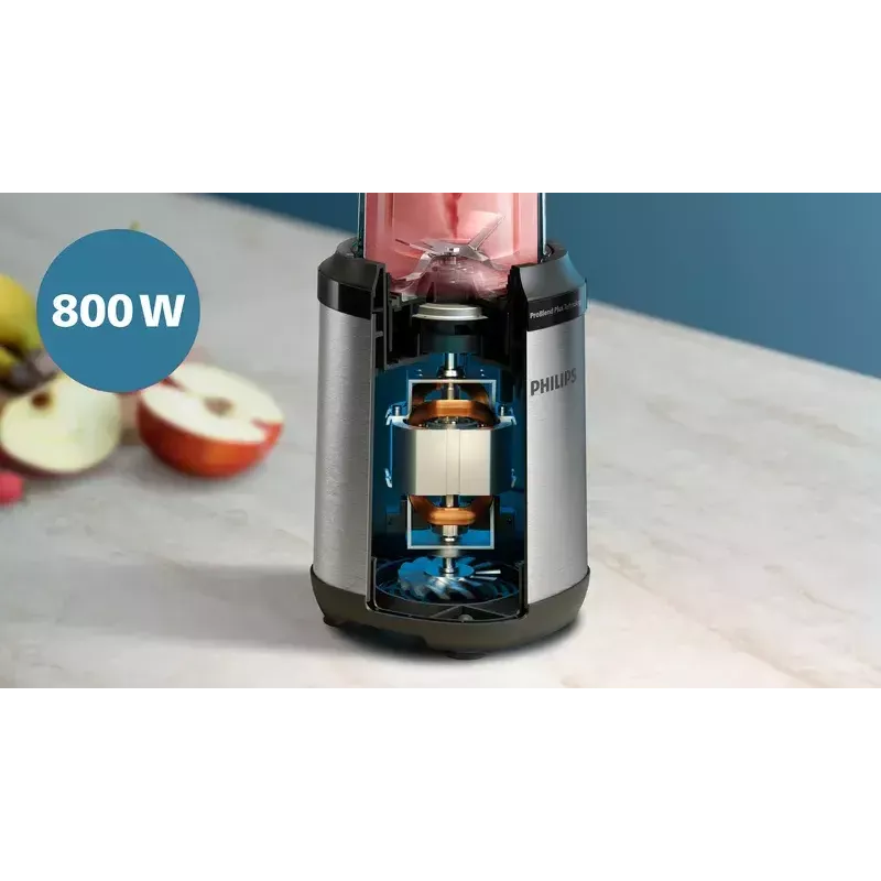 Frullatore da tavolo Philips 5000 Serie HR2765/00 nero acciaio inox