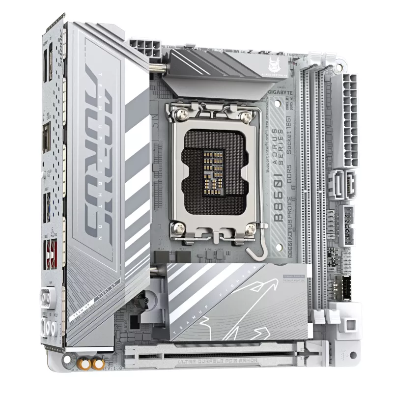 Scheda madre GIGABYTE B860I AORUS PRO ICE, Intel B860, LGA 1851, Mini-ITX