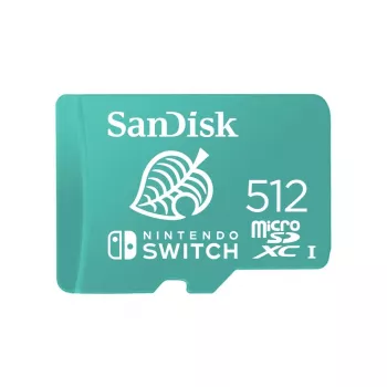 Scheda micro SDXC WESTERN DIGITAL SanDisk per Nintendo Switch 512 GB UHS-I 100 MB/s
