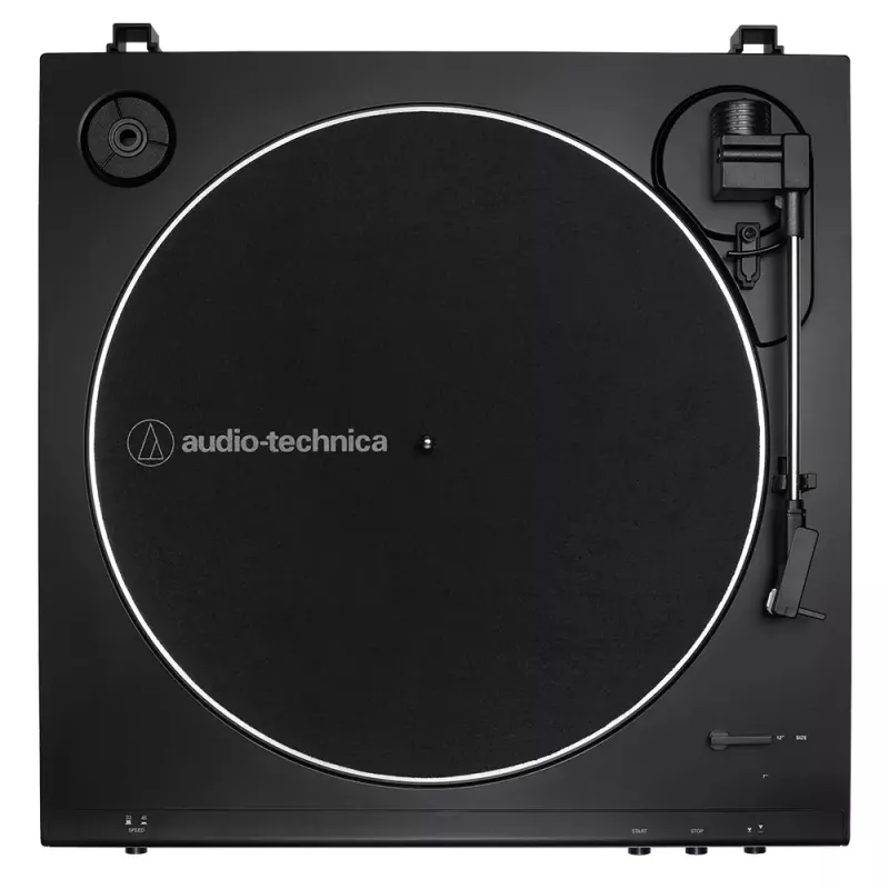 Giradischi a trasmissione a cinghia Audio-Technica AT-LP60X completamente automatico nero