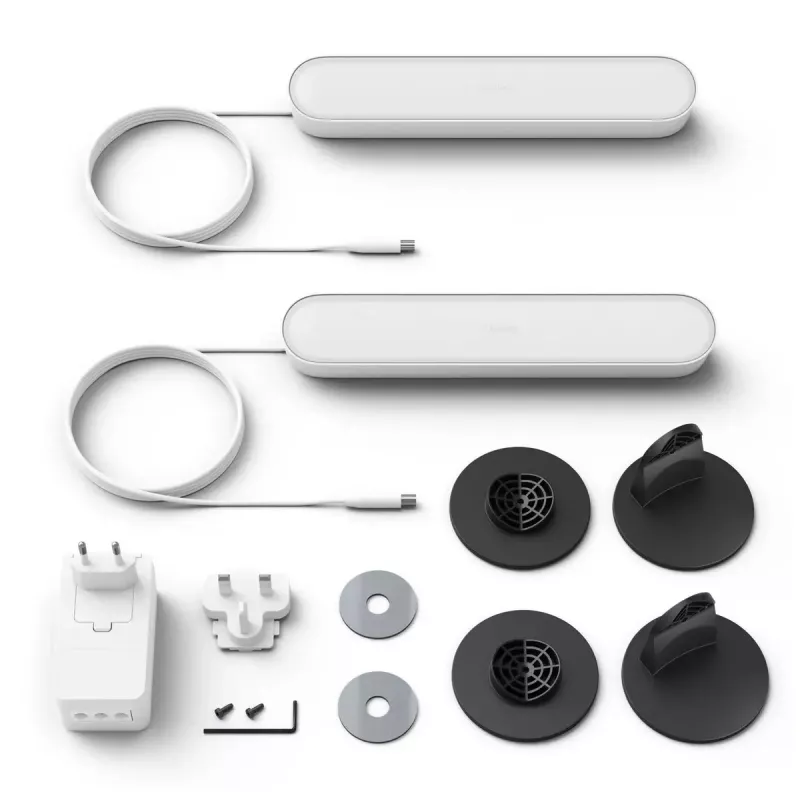 Philips Hue White and Colour Ambience Play Light Bar confezione doppia