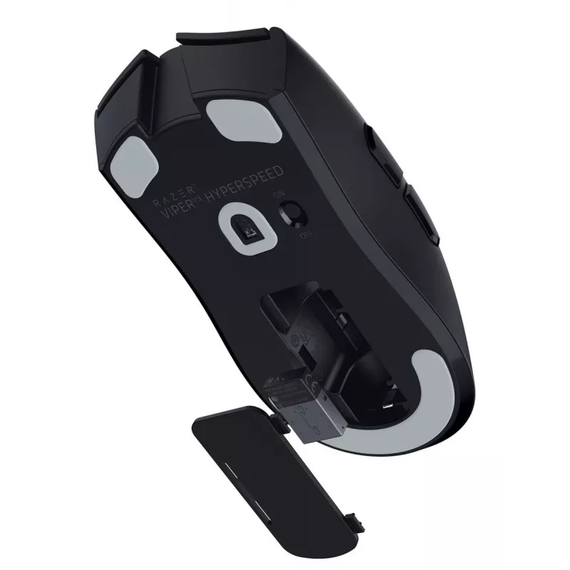 Razer Viper V3 HyperSpeed mouse da gaming wireless, nero