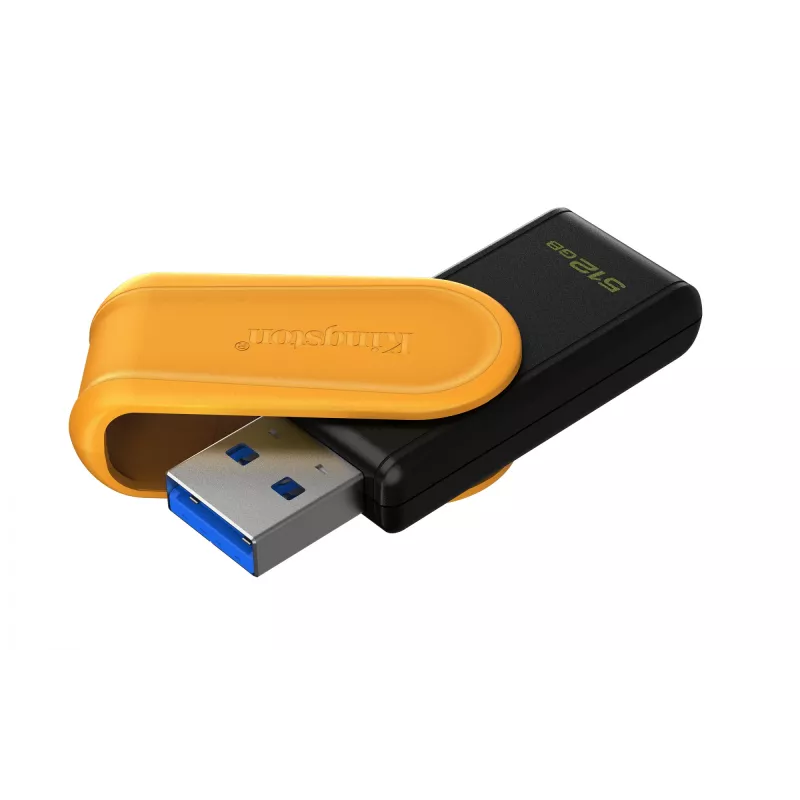 Kingston Technology DataTraveler 512GB USB 3.2 Gen 1 Exodia S portatile (nero/giallo)