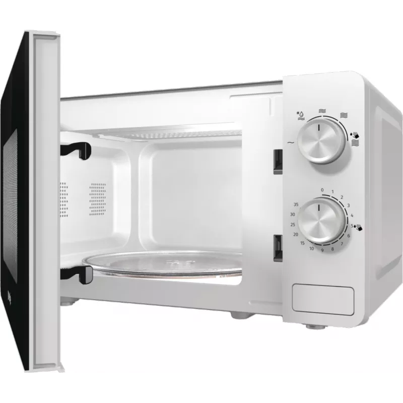 Microonde Gorenje MO17E1W, da tavolo, microonde solo, 17 L, 700 W, display integrato, LED