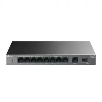 Switch non gestito TP-LINK LS1210GP 10 porte Gigabit, 8× PoE+ (61 W totali), 1× SFP, 9× RJ‑45 Gigabit