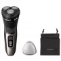 Rasoio elettrico Philips 3000 Series S3242/12 — sistema rotante a 3 testine, rasatura bagnata e asciutta, 60 min. di autonomia, litio-ione