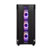 Case PC CHIEFTEC GS-01B-OP Tower nero – vetro temperato, ventole RGB, supporta ATX/Micro-ATX, GPU fino a 320 mm