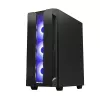 Case PC CHIEFTEC GS-01B-OP Tower nero – vetro temperato, ventole RGB, supporta ATX/Micro-ATX, GPU fino a 320 mm