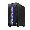 Case PC CHIEFTEC GS-01B-OP Tower nero – vetro temperato, ventole RGB, supporta ATX/Micro-ATX, GPU fino a 320 mm