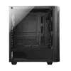 Case PC CHIEFTEC GS-01B-OP Tower nero – vetro temperato, ventole RGB, supporta ATX/Micro-ATX, GPU fino a 320 mm