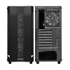 Case PC CHIEFTEC GS-01B-OP Tower nero – vetro temperato, ventole RGB, supporta ATX/Micro-ATX, GPU fino a 320 mm