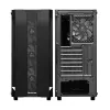 Case PC CHIEFTEC GS-01B-OP Tower nero – vetro temperato, ventole RGB, supporta ATX/Micro-ATX, GPU fino a 320 mm