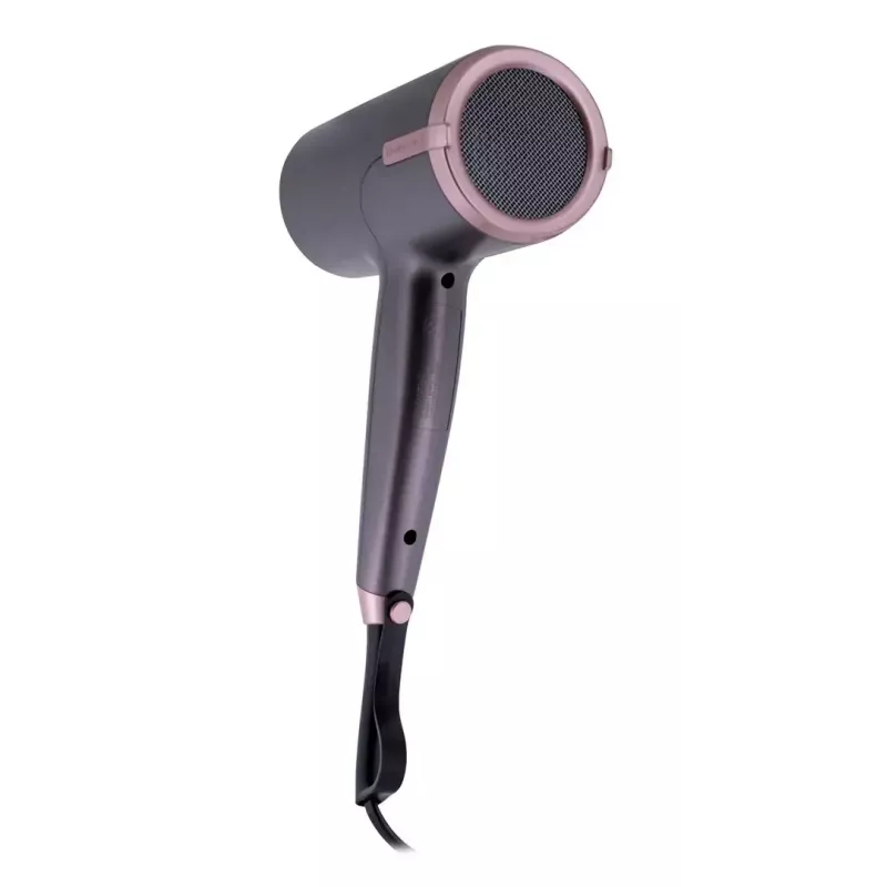 Asciugacapelli Remington D6077 2000 W, funzione ioni, getto freddo, diffusore, 3 livelli di temperatura, grigio/bronzo