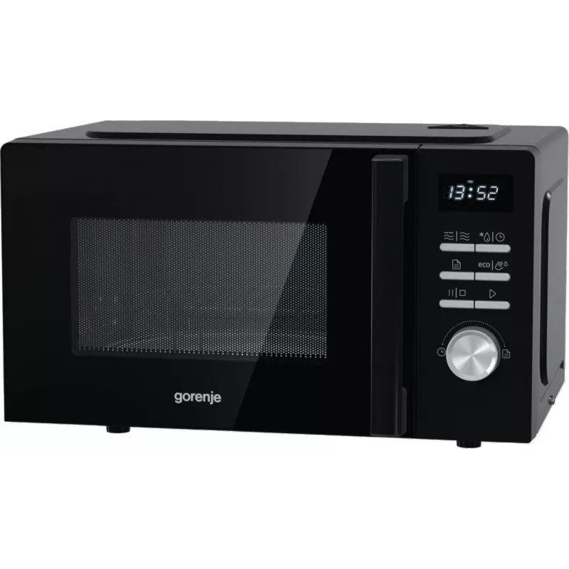 Microonde combinato Gorenje MO20A4BH — 20 L, 800 W, nero, 5 livelli di potenza